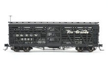 Load image into Gallery viewer, HOn3 Blackstone Models D&RGW - Denver & Rio Grande Western 30' Stock Car Flying Grande No. 5561