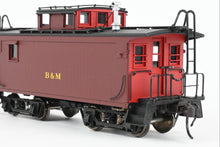Load image into Gallery viewer, HO Brass Railworks B&M - Boston & Maine #104600 Wood Buggies Three Window Version w/Original Monitor Factory Painted