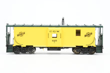 Load image into Gallery viewer, HO Brass OMI - Overland Models, Inc. CGW - Chicago Great Western/C&NW - Chicago & North Western Steel Bay Window Caboose FP Zito Yellow