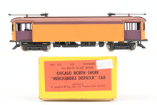 Load image into Gallery viewer, HO Brass CON Suydam CNS&M - North Shore Line Interurban 203 Merchandise Dispatch Car Custom Painted Unlettered
