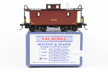 Load image into Gallery viewer, HO Brass Railworks B&M - Boston & Maine #104600 Wood Buggies Four Window Version w/Original Monitor Factory Painted