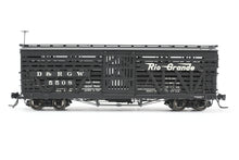 Load image into Gallery viewer, HOn3 Blackstone Models D&RGW - Denver & Rio Grande Western 30' Stock Car Flying Grande No. 5508