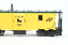 Load image into Gallery viewer, HO Brass OMI - Overland Models, Inc. CGW - Chicago Great Western/C&NW - Chicago & North Western Steel Bay Window Caboose FP Zito Yellow