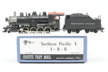 Load image into Gallery viewer, HO Brass PFM - Samhongsa NP - Northern Pacific Class X 4-8-0 Mastodon Custom Painted No. 13