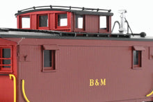 Load image into Gallery viewer, HO Brass Railworks B&M - Boston & Maine #104600 Wood Buggies Four Window Version w/Original Monitor Factory Painted
