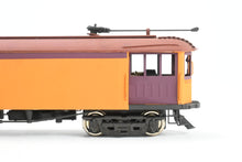 Load image into Gallery viewer, HO Brass CON Suydam CNS&M - North Shore Line Interurban 203 Merchandise Dispatch Car Custom Painted Unlettered