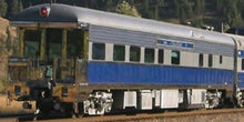 Load image into Gallery viewer, HO Brass NBL - North Bank Line CRI&P - Rock Island "Lake Michigan" and MRL - Montana Rail Link "Silver Cloud" Business Cars