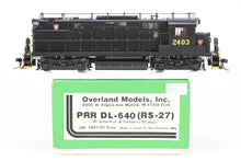Load image into Gallery viewer, HO Brass OMI - Overland Models, Inc. PRR - Pennsylvania Railroad ALCo. DL-640/RS-27 CP No. 2403