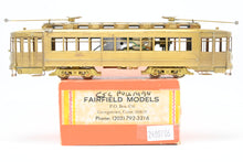 Load image into Gallery viewer, HO Brass Fairfield Models 343 CSL - Chicago Surface Lines Pullman Car