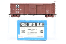 Load image into Gallery viewer, HO Brass Pecos River Brass ATSF - Santa Fe Bx-6 Boxcar With Vertical Brake Wheel and AB Brake System CP #120116