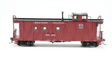 Load image into Gallery viewer, HO NEW Brass NBL - North Bank Line WP - Western Pacific Caboose #612 Recessed Ends FP Brown