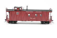 Load image into Gallery viewer, HO NEW Brass NBL - North Bank Line WP - Western Pacific Caboose #612 Recessed Ends FP Brown