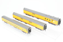 Load image into Gallery viewer, HO Brass CON TCY - The Coach Yard UP - Union Pacific and WAB - Wabash City of St. Louis 10-Car Set Train #9 Westbound FP