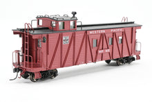 Load image into Gallery viewer, HO NEW Brass NBL - North Bank Line WP - Western Pacific Caboose #612 Recessed Ends FP Brown