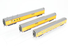 Load image into Gallery viewer, HO Brass CON TCY - The Coach Yard UP - Union Pacific and WAB - Wabash City of St. Louis 10-Car Set Train #9 Westbound FP