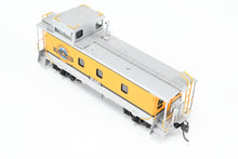 Load image into Gallery viewer, HO Brass CON OMI - Overland Models, Inc. D&RGW - Denver & Rio Grande Western 01400 Series Steel Caboose FP Aspen Yellow/Silver #01481