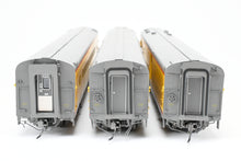 Load image into Gallery viewer, HO Brass CON TCY - The Coach Yard UP - Union Pacific and WAB - Wabash City of St. Louis 10-Car Set Train #9 Westbound FP
