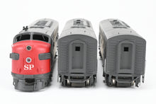 Load image into Gallery viewer, HO Brass Oriental Limited SP - Southern Pacific EMD F9 A/B/B 1750 HP Set Factory Painted Scarlet & Grey