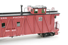 Load image into Gallery viewer, HO NEW Brass NBL - North Bank Line WP - Western Pacific Caboose #612 Recessed Ends FP Brown
