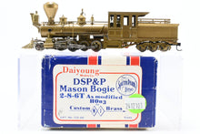 Load image into Gallery viewer, HOn3 Brass NJ Custom Brass DSP&P - Denver South Park & Pacific Mason Bogie 2-8-6T