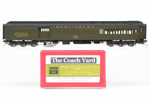Load image into Gallery viewer, HO NEW Brass TCY - The Coach Yard CB&Q - Burlington Route HW Baggage Dormitory No. 3701 Factory Painted