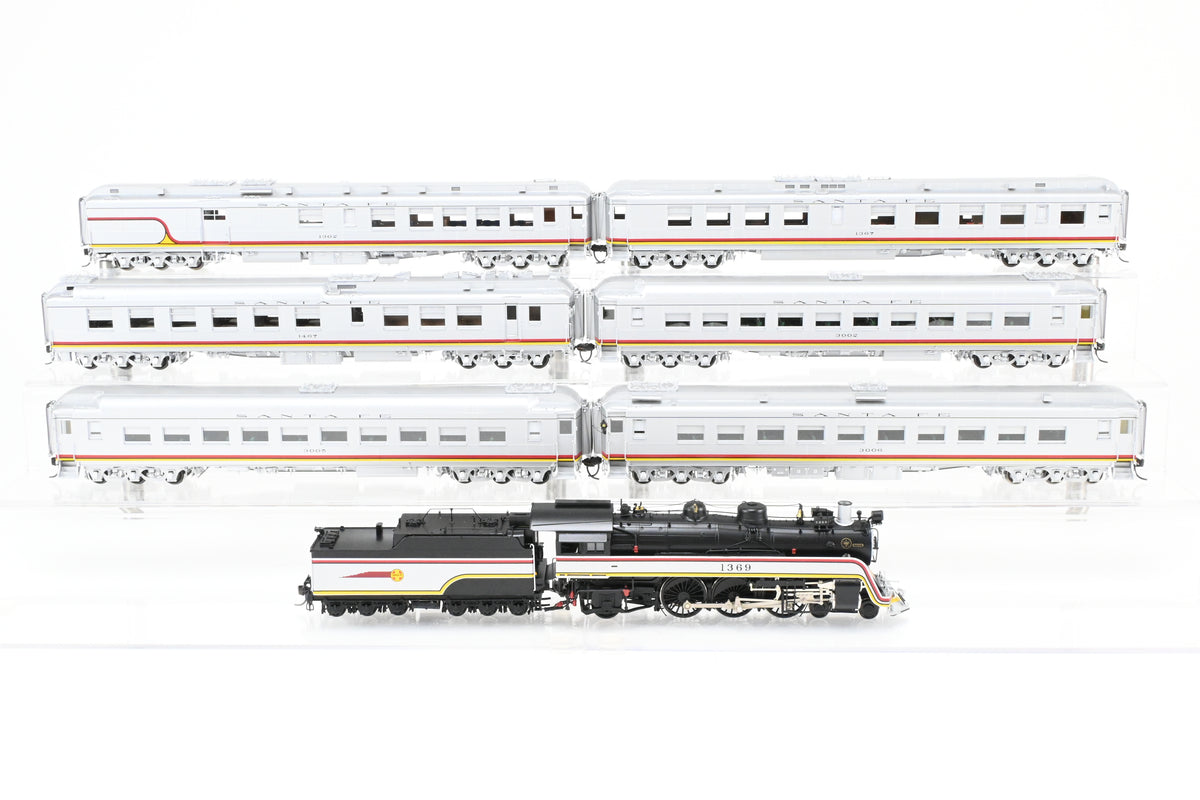 HO Brass CON TCY - The Coach Yard ATSF - Santa Fe 1939-1940 "Valley Fl ...