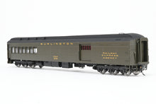 Load image into Gallery viewer, HO NEW Brass TCY - The Coach Yard CB&Q - Burlington Route HW Baggage Dormitory No. 3701 Factory Painted