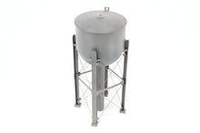 Load image into Gallery viewer, HO Brass PSC - Precision Scale Co. Various Roads 30,000 Gallon Free Standing Water Tank CP Black
