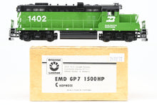 Load image into Gallery viewer, HO Brass Oriental Limited Various Roads EMD GP-7 Chop nose CP Burlington Northern #1402