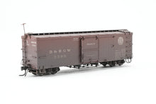 Load image into Gallery viewer, HOn3 Blackstone Models D&RGW - Denver & Rio Grande Western 30' Box Car Moffat Tunnel No. 3390 Weathered
