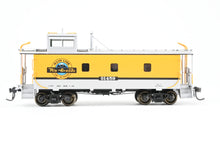Load image into Gallery viewer, HO Brass CON OMI - Overland Models, Inc. D&RGW - Denver & Rio Grande Western 01400 Series Steel Caboose FP Aspen Yellow/Silver #01459