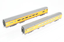 Load image into Gallery viewer, HO Brass CON TCY - The Coach Yard UP - Union Pacific and WAB - Wabash City of St. Louis 10-Car Set Train #9 Westbound FP