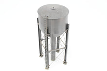 Load image into Gallery viewer, HO Brass PSC - Precision Scale Co. Various Roads 30,000 Gallon Free Standing Water Tank CP Black