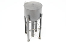 Load image into Gallery viewer, HO Brass PSC - Precision Scale Co. Various Roads 30,000 Gallon Free Standing Water Tank CP Black