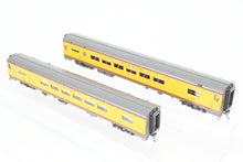 Load image into Gallery viewer, HO Brass CON TCY - The Coach Yard UP - Union Pacific and WAB - Wabash City of St. Louis 10-Car Set Train #9 Westbound FP