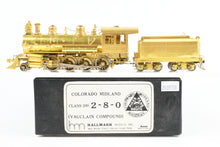 Load image into Gallery viewer, HO Brass Hallmark Models CM - Colorado Midland Class 200 2-8-0 Vauclain Compound