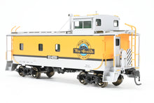 Load image into Gallery viewer, HO Brass CON OMI - Overland Models, Inc. D&RGW - Denver & Rio Grande Western 01400 Series Steel Caboose FP Aspen Yellow/Silver #01459