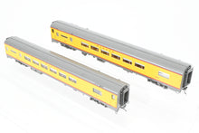 Load image into Gallery viewer, HO Brass CON TCY - The Coach Yard UP - Union Pacific and WAB - Wabash City of St. Louis 10-Car Set Train #9 Westbound FP