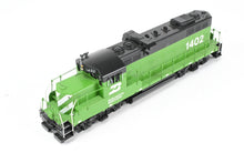Load image into Gallery viewer, HO Brass Oriental Limited BN - Burlington Northern EMD GP-7 Chop Nose CP #1402
