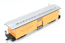 Load image into Gallery viewer, On3 Brass PSC - Precision Scale Co. D&RGW - Denver & Rio Grande Western Baggage Car Factory Painted No. 126, 1950's-1960's "Silverton" Scheme