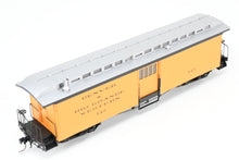 Load image into Gallery viewer, On3 Brass PSC - Precision Scale Co. D&RGW - Denver & Rio Grande Western Baggage Car Factory Painted No. 126, 1950's-1960's "Silverton" Scheme