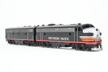 Load image into Gallery viewer, HO Brass Oriental Limited SP - Southern Pacific EMD FP7A/F7B 1500 HP Phase II Set Factory Painted Black Widow