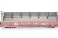Load image into Gallery viewer, HOn3 Blackstone Models D&RGW - Denver & Rio Grande Western Drop Bottom Gondola Royal Gorge Route Herald No. 817