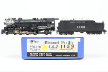Load image into Gallery viewer, HO Brass PFM - Samhongsa MP - Missouri Pacific 4-6-2 P-73 Custom Painted by Joe G. Collias No. 1159