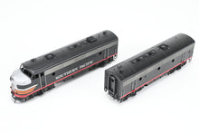 Load image into Gallery viewer, HO Brass Oriental Limited SP - Southern Pacific EMD FP7A/F7B 1500 HP Phase II Set Factory Painted Black Widow