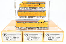 Load image into Gallery viewer, HO Brass Oriental Limited UP - Union Pacific EMD F7A/F7B/F7A 1500 HP Phase II/I/II 3-Unit Set Factory Painted