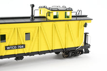 Load image into Gallery viewer, HO NEW Brass NBL - North Bank Line Weyerhaeuser Timber Caboose #704 FP Yellow