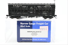 Load image into Gallery viewer, HOn3 Blackstone Models D&RGW - Denver & Rio Grande Western 30' Stock Car No. 5678
