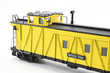 Load image into Gallery viewer, HO NEW Brass NBL - North Bank Line Weyerhaeuser Timber Caboose #704 FP Yellow
