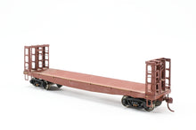 Load image into Gallery viewer, HO Brass U.S. Hobbies Various Roads Bulkhead Beveled Floor Pulpwood Flatcar Custom Painted NO BOX